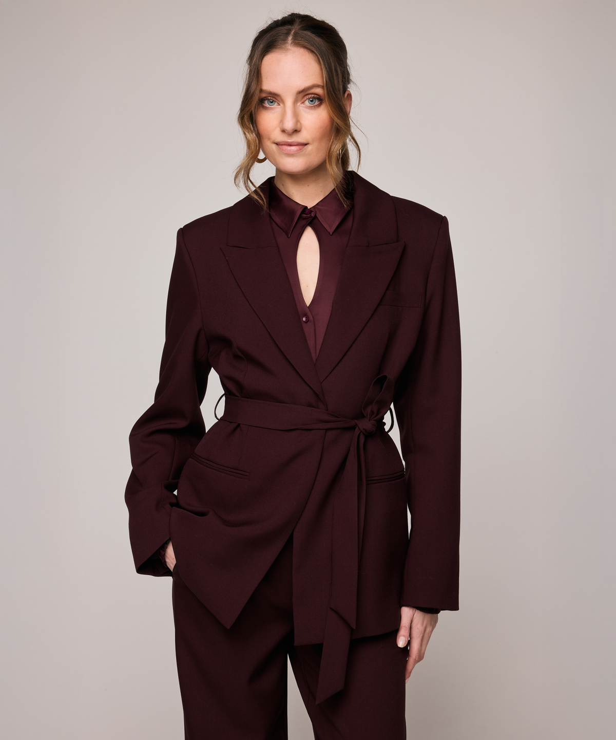 Joline | Burgundy
