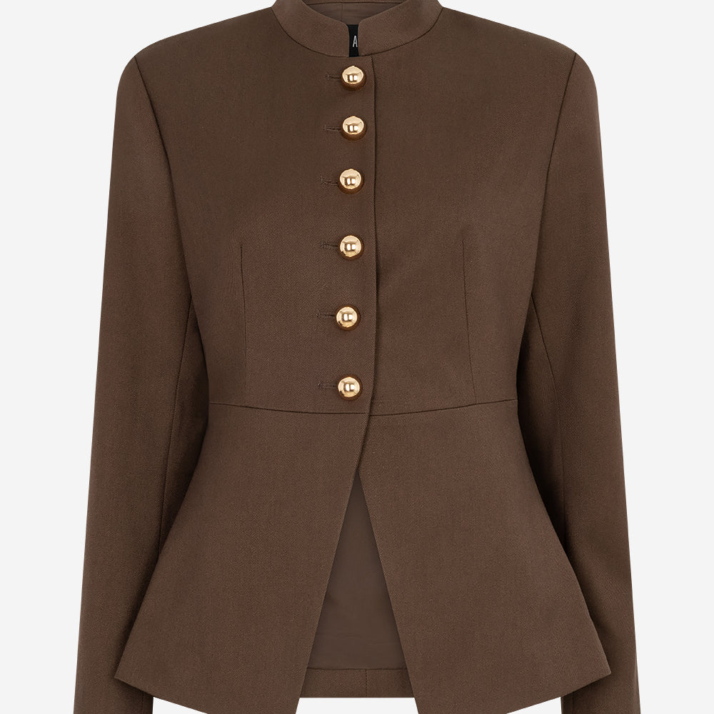 jita Blazer | Dark Espresso
