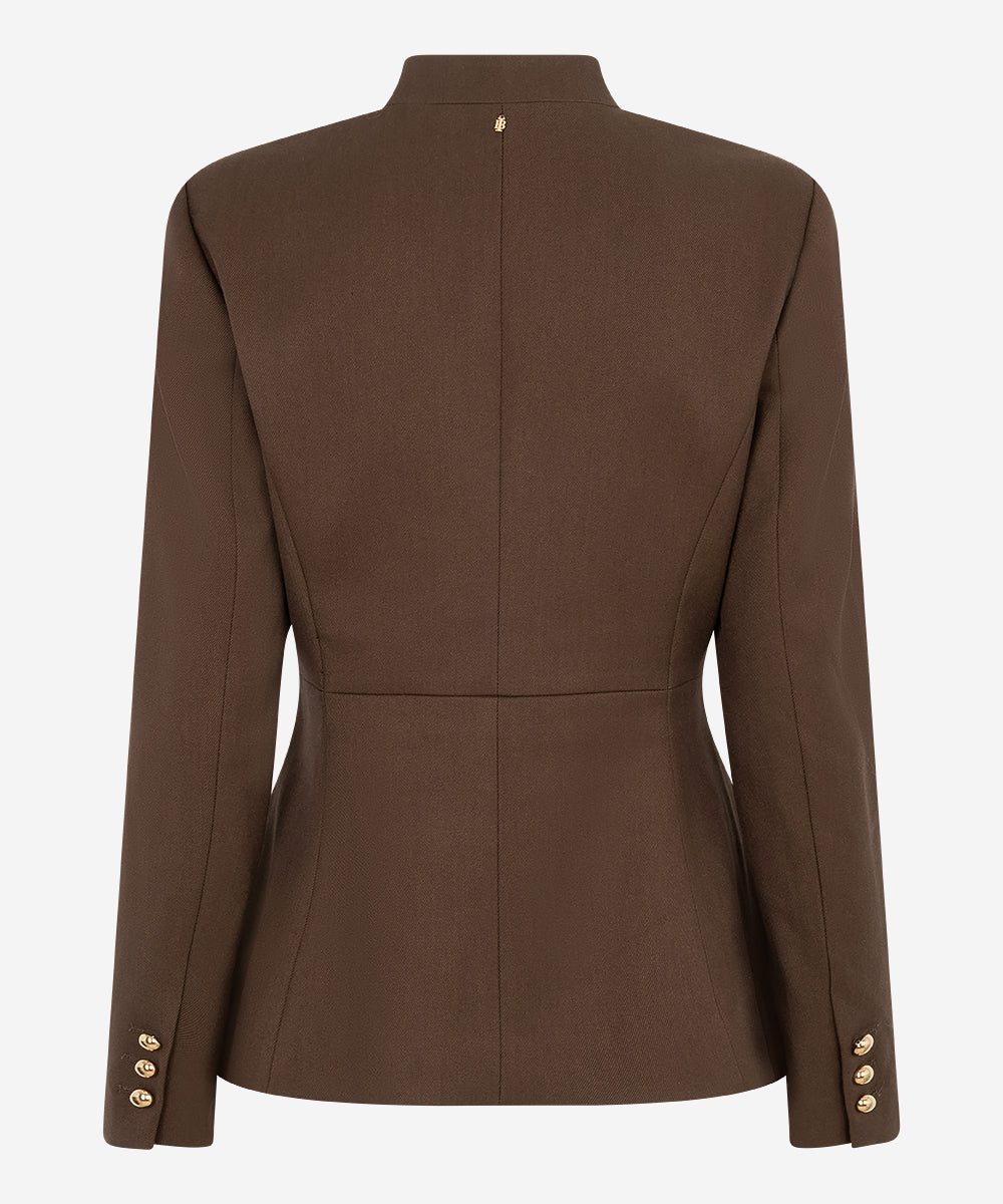 jita Blazer | Dark Espresso