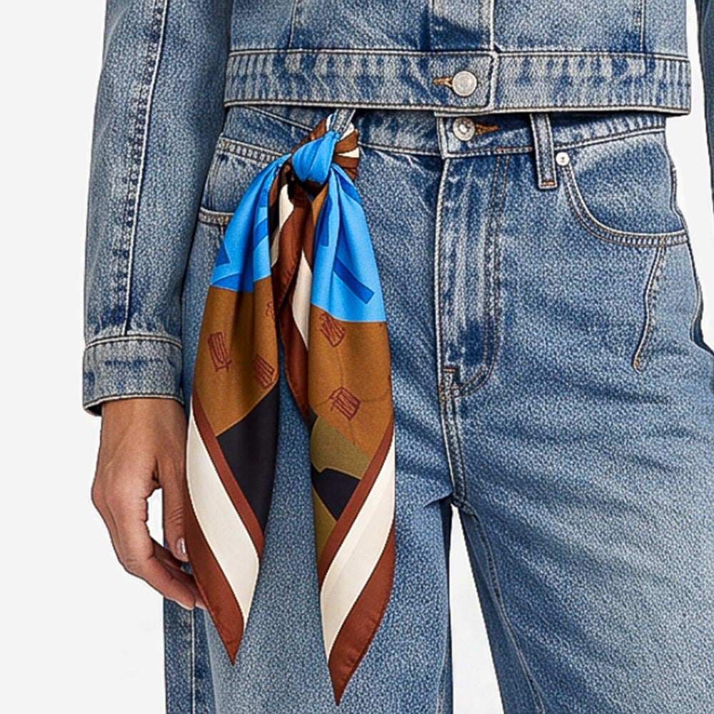Amira Scarf | Icon Blocking, Multi Colour