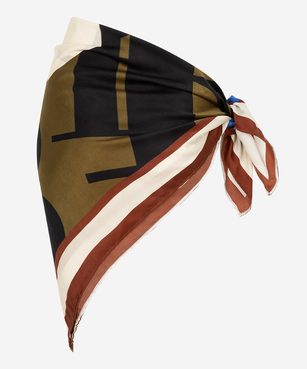 Amira Scarf | Icon Blocking, Multi Colour