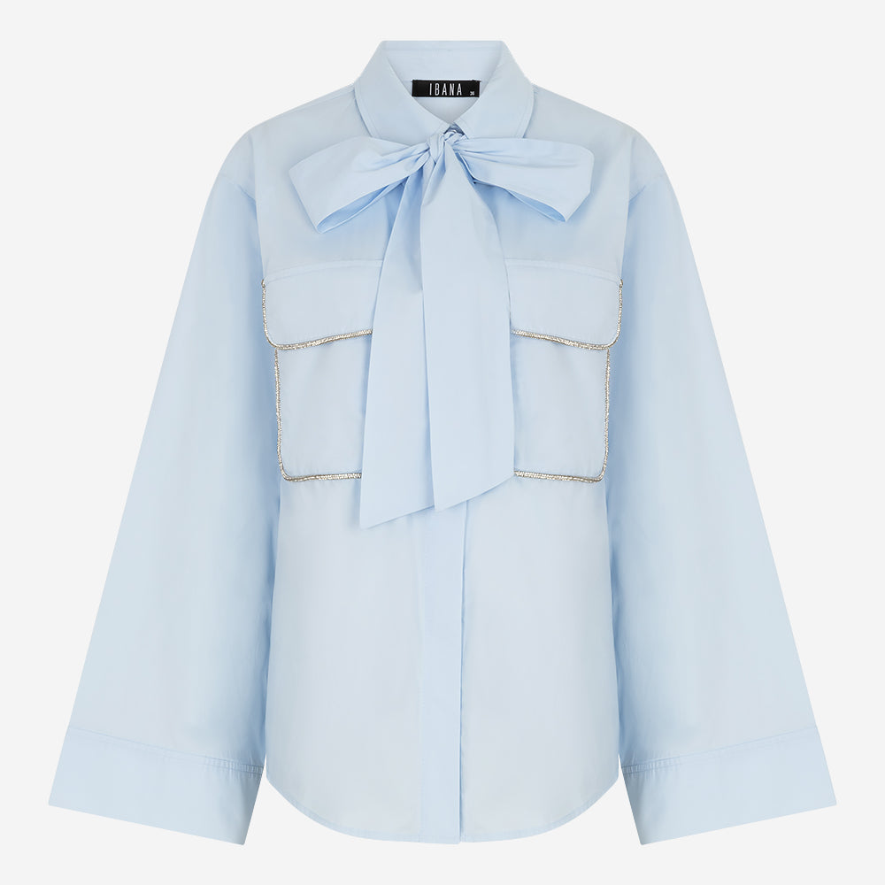 Bente Blouse | Soft Blue
