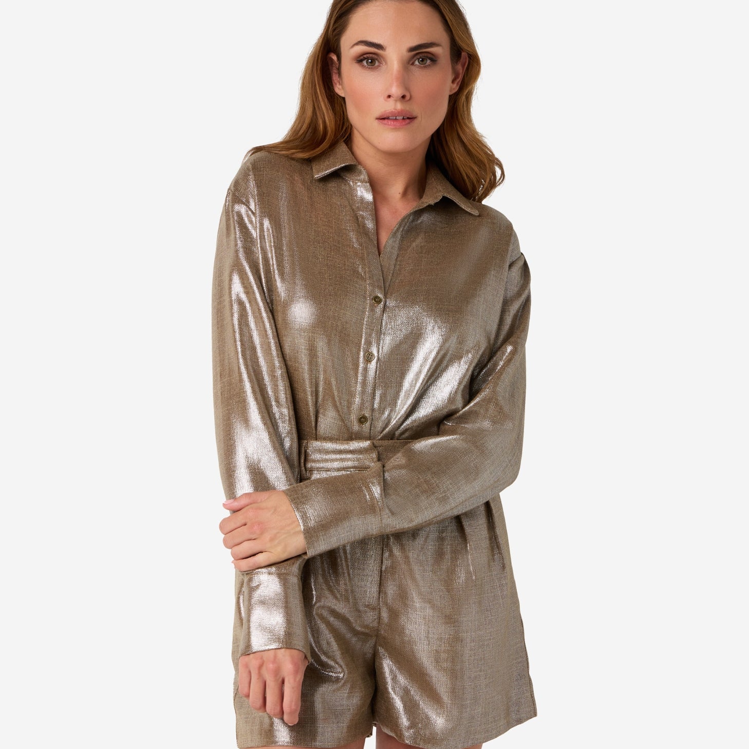 Bessey Shimmery - Party | Light Brown