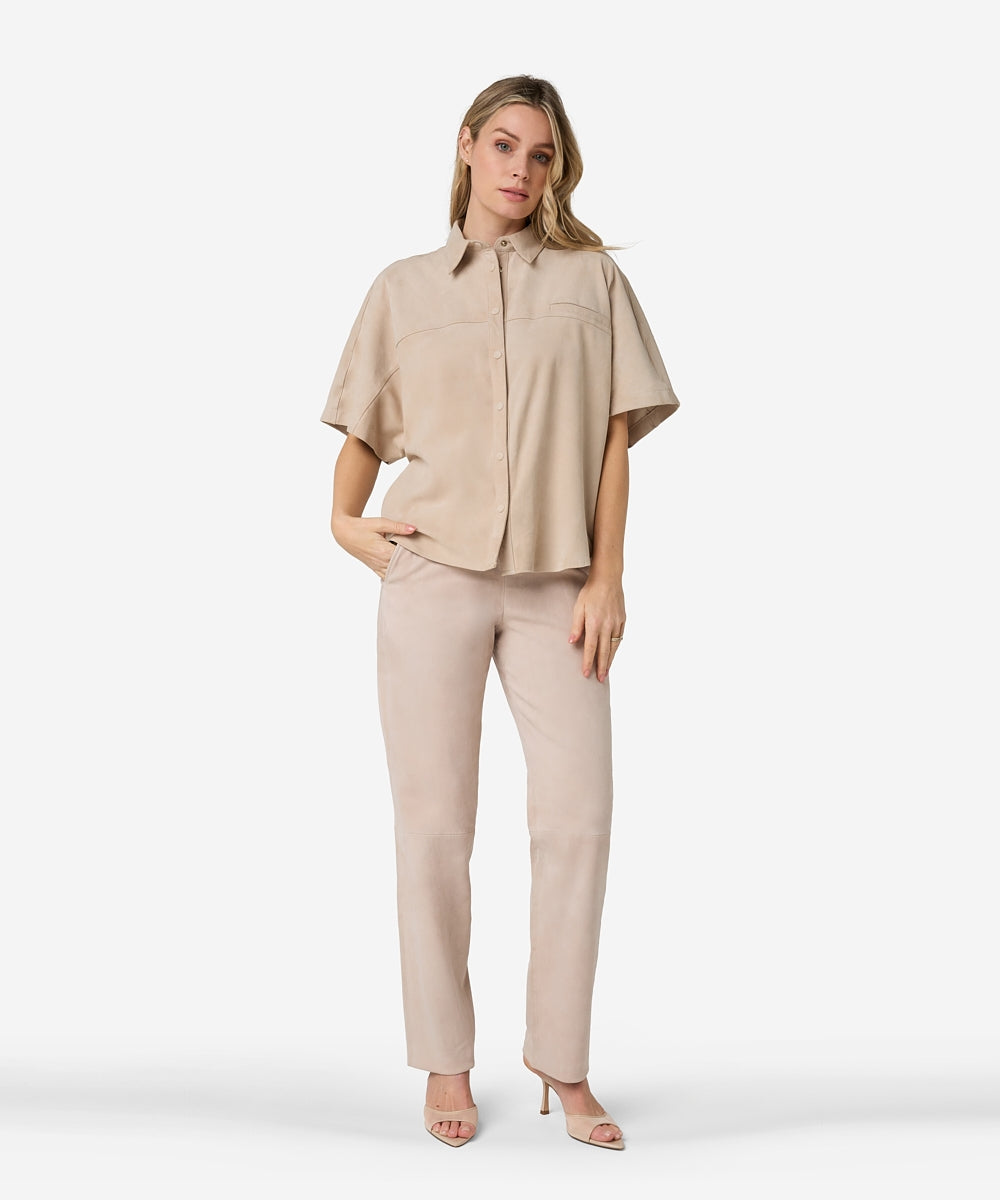 Blaire Suede | Ostra Beige