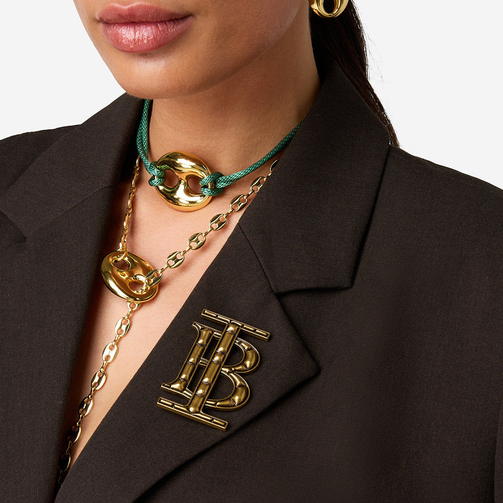 Icon Brooch | Vintage Gold