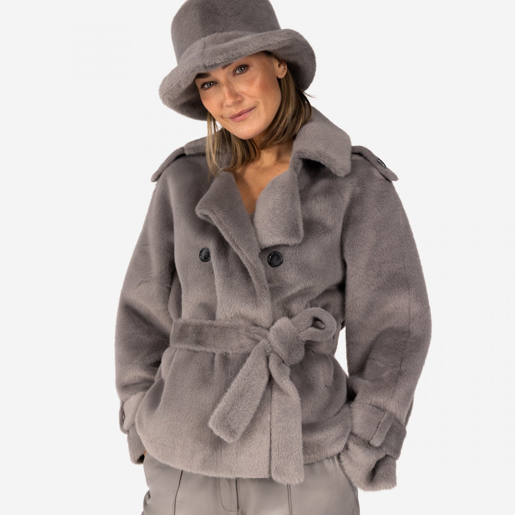 Bucket hat - Fur | Classic Grey