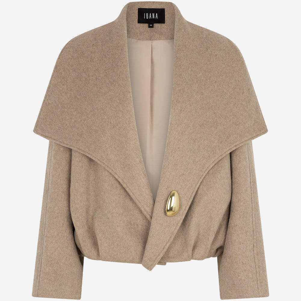 Caley Coat | Beige
