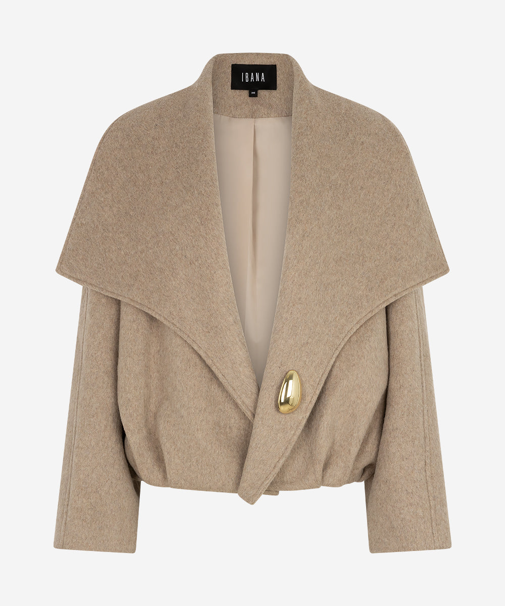 Caley Coat | Beige