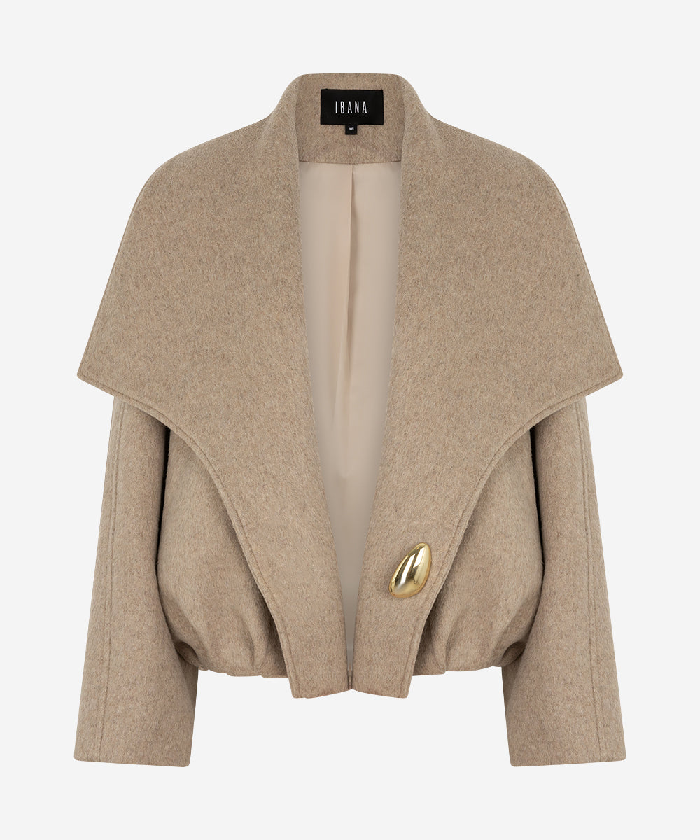 Caley Coat | Beige