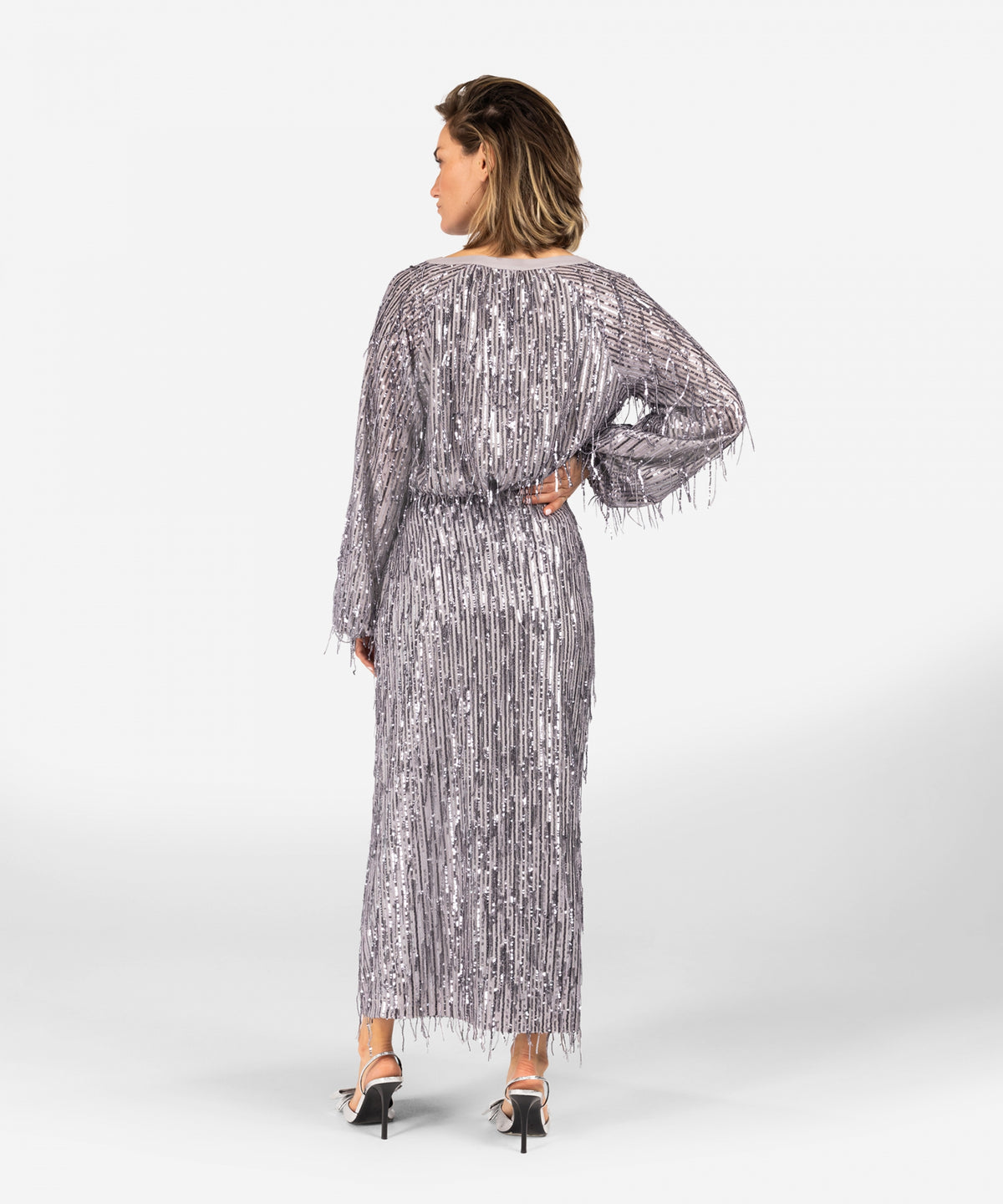 Folette - party | Grey Fringed