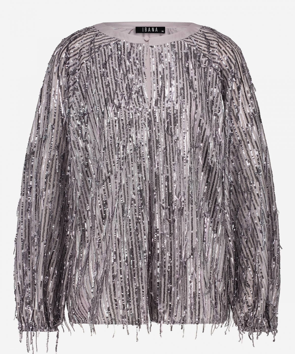 Folette - party | Grey Fringed