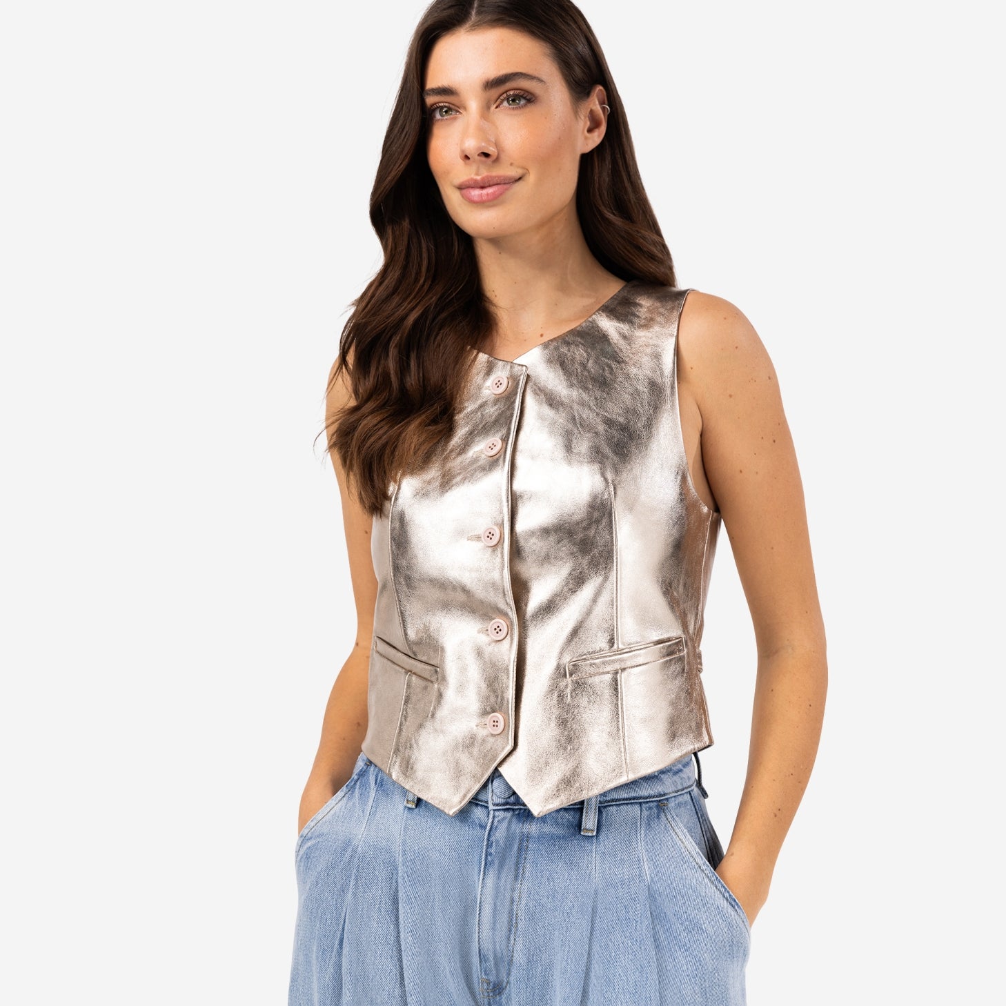 Gaelle Metallic | Champagne