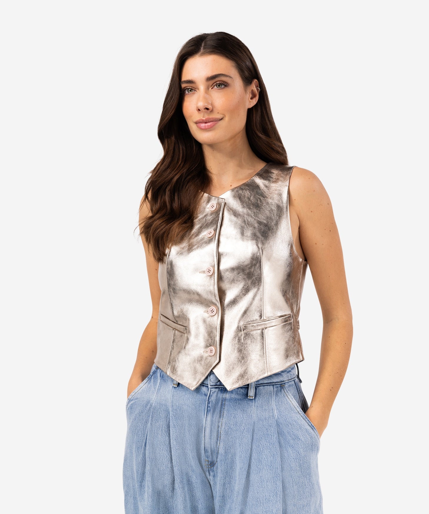 Gaelle Metallic | Champagne