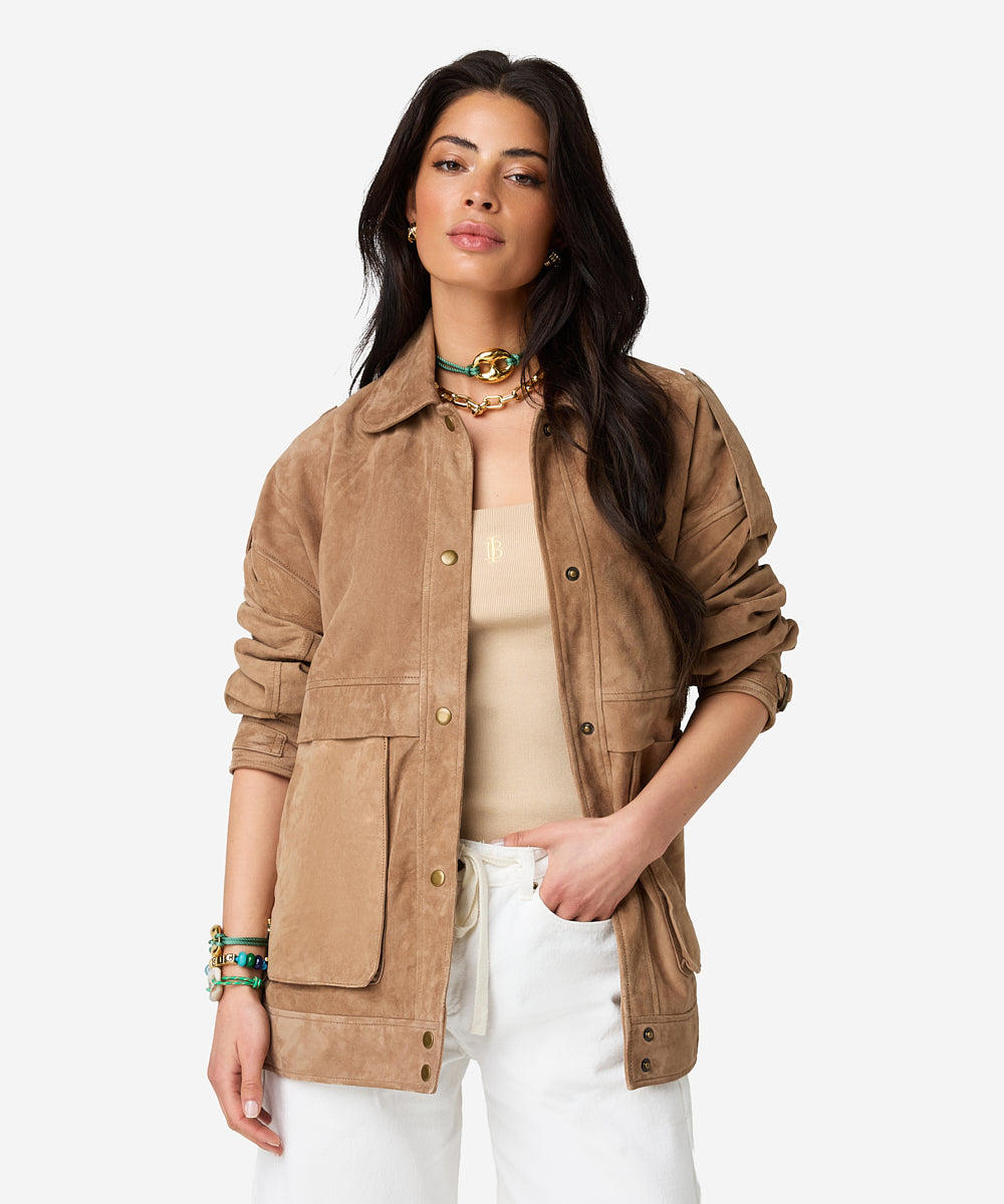 Jeaf Suede | Iced Coffee