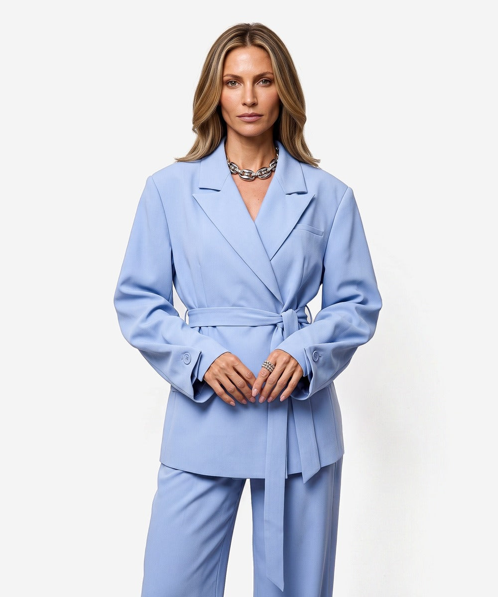 Jenta Blazer | Soft Blue