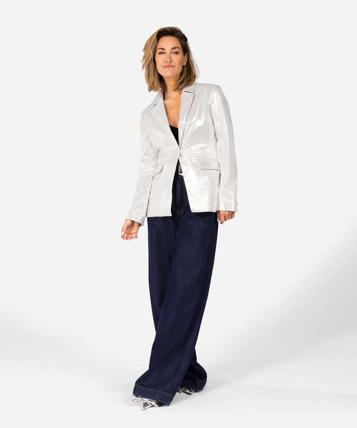 Jilies Metallic | Classic Grey