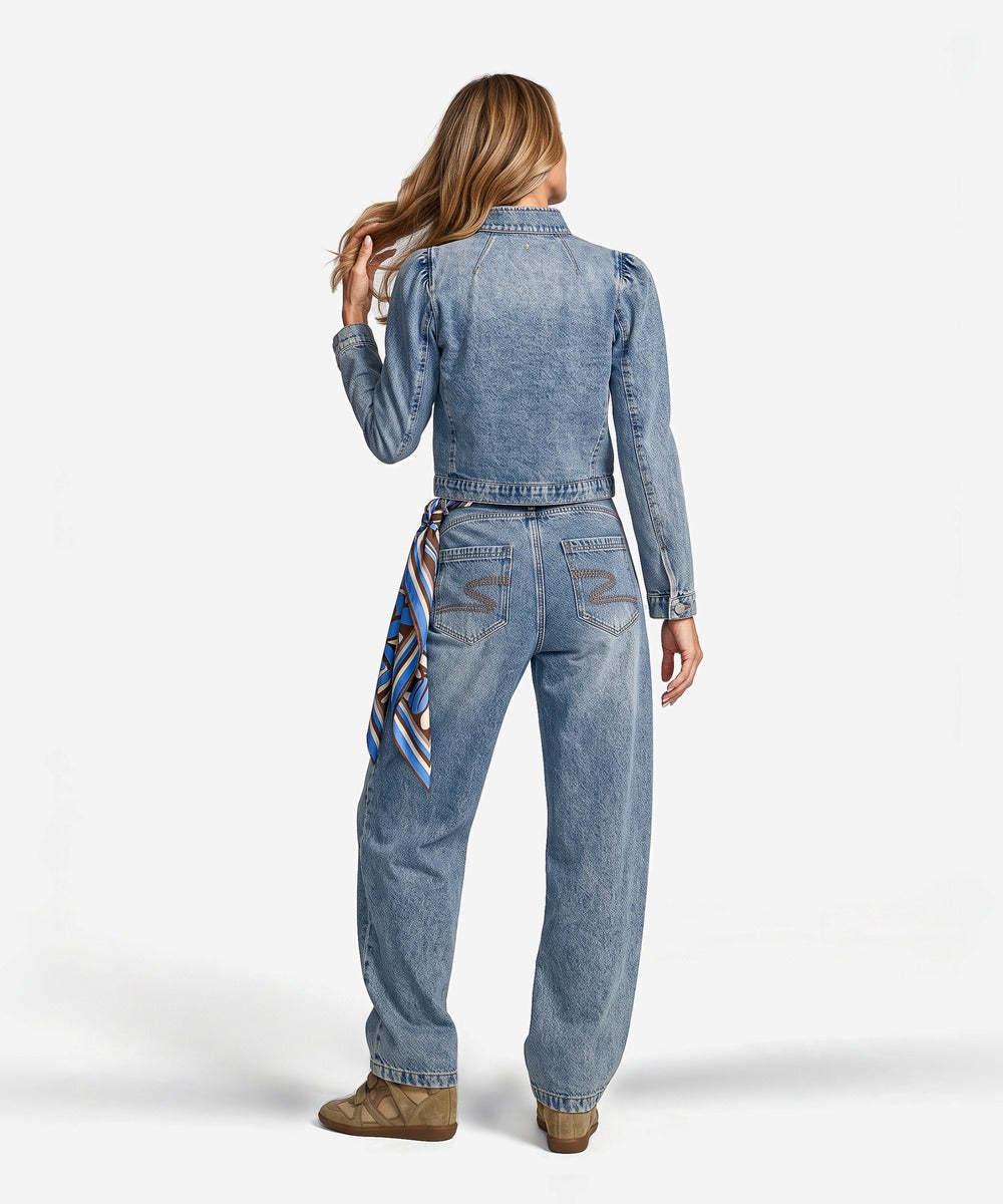 Jilly Jacket | Worn Denim