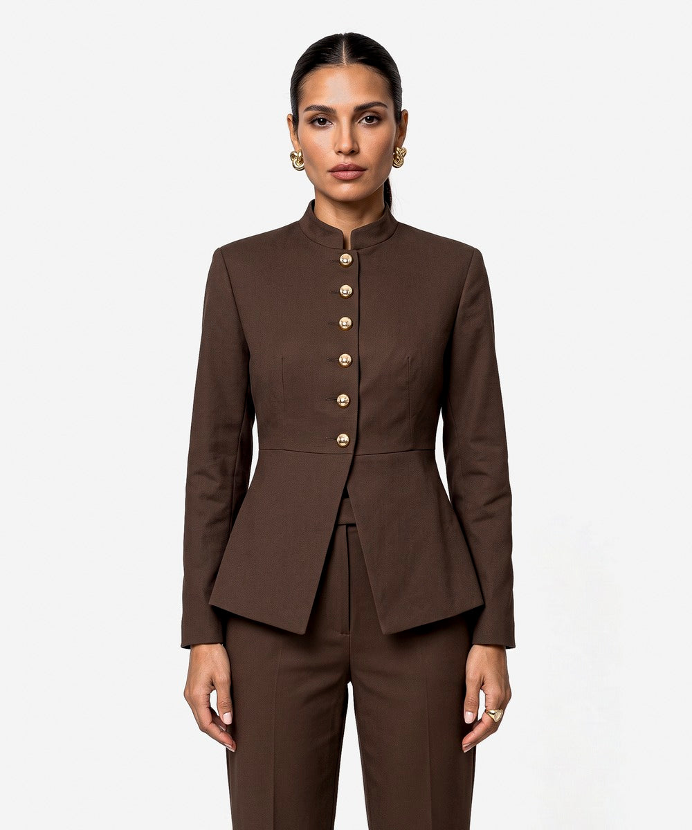 jita Blazer | Dark Espresso