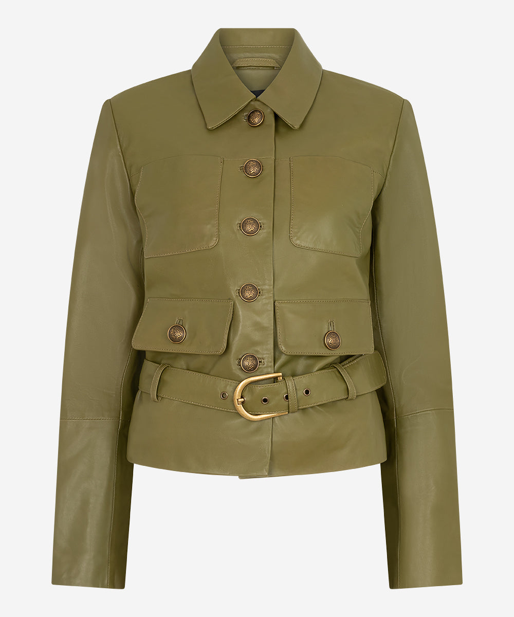 Joshlin Jacket | Deep Pistache