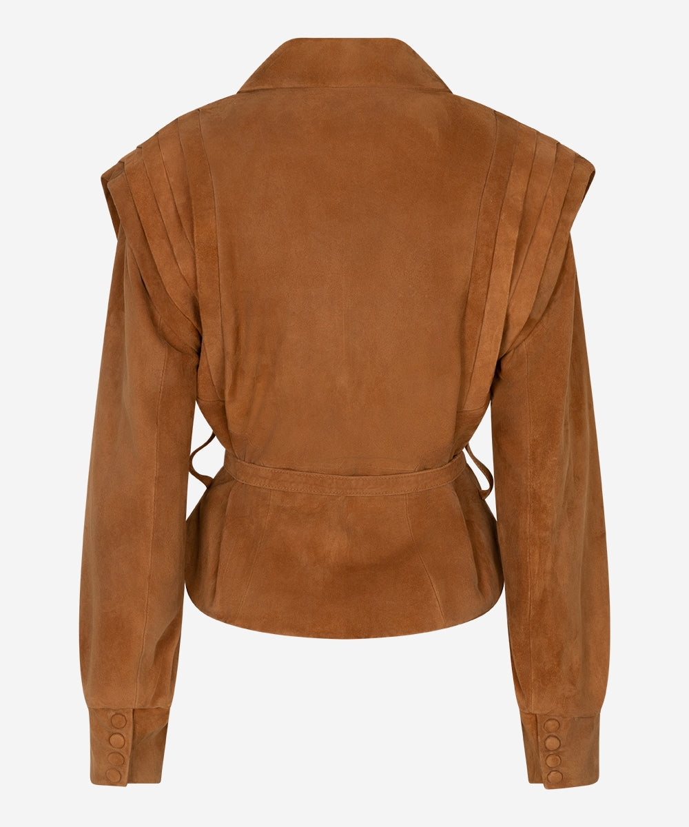 Joyce Suede | Cashew Brown