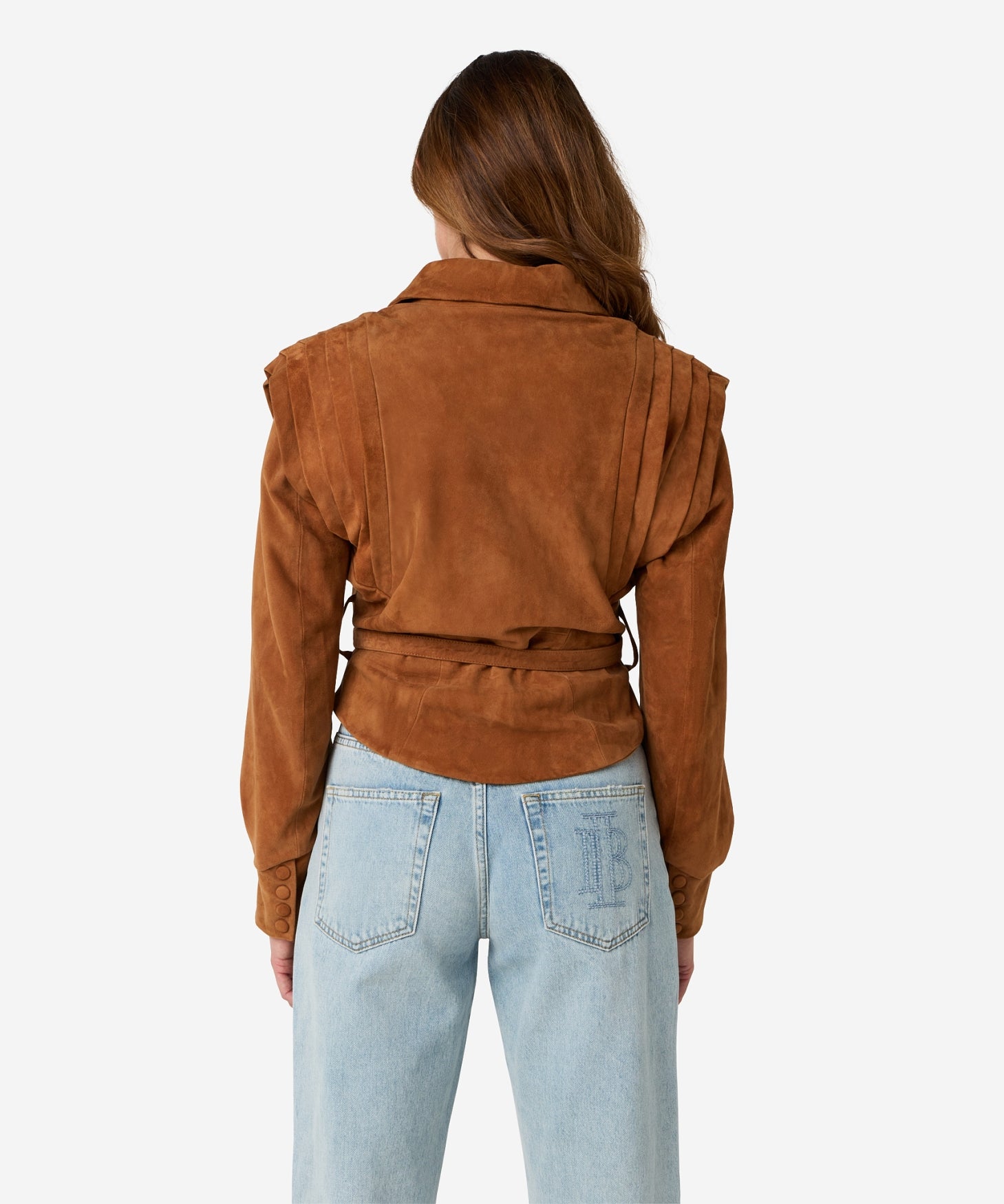 Joyce Suede | Cashew Brown