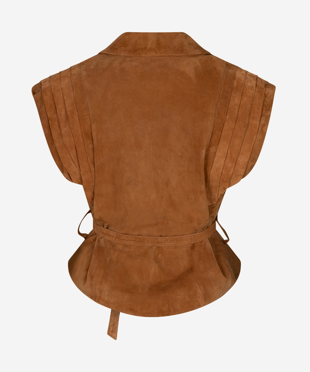 Joyce Suede | Cashew Brown