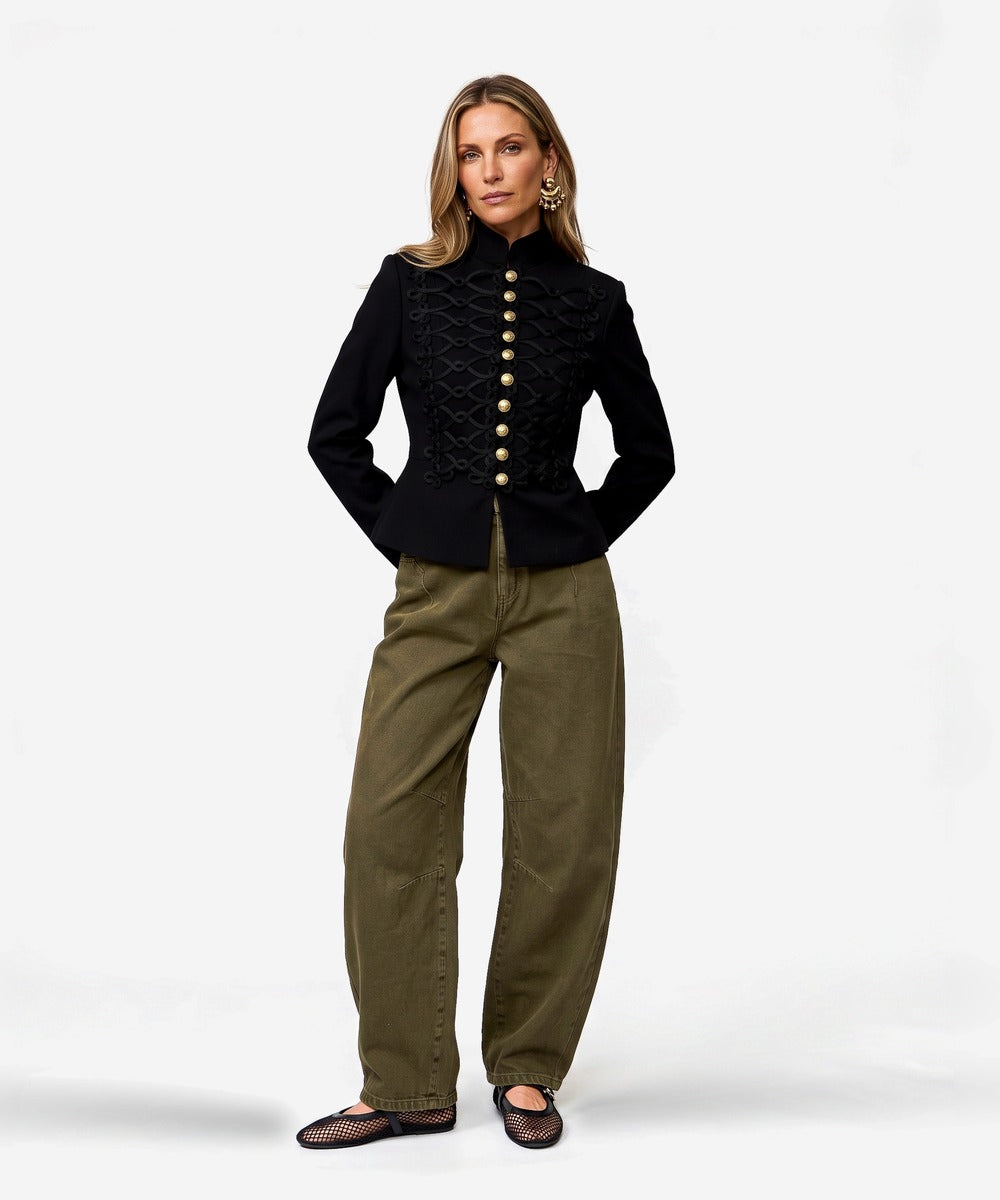 Pearly Pants | Deep Pistache