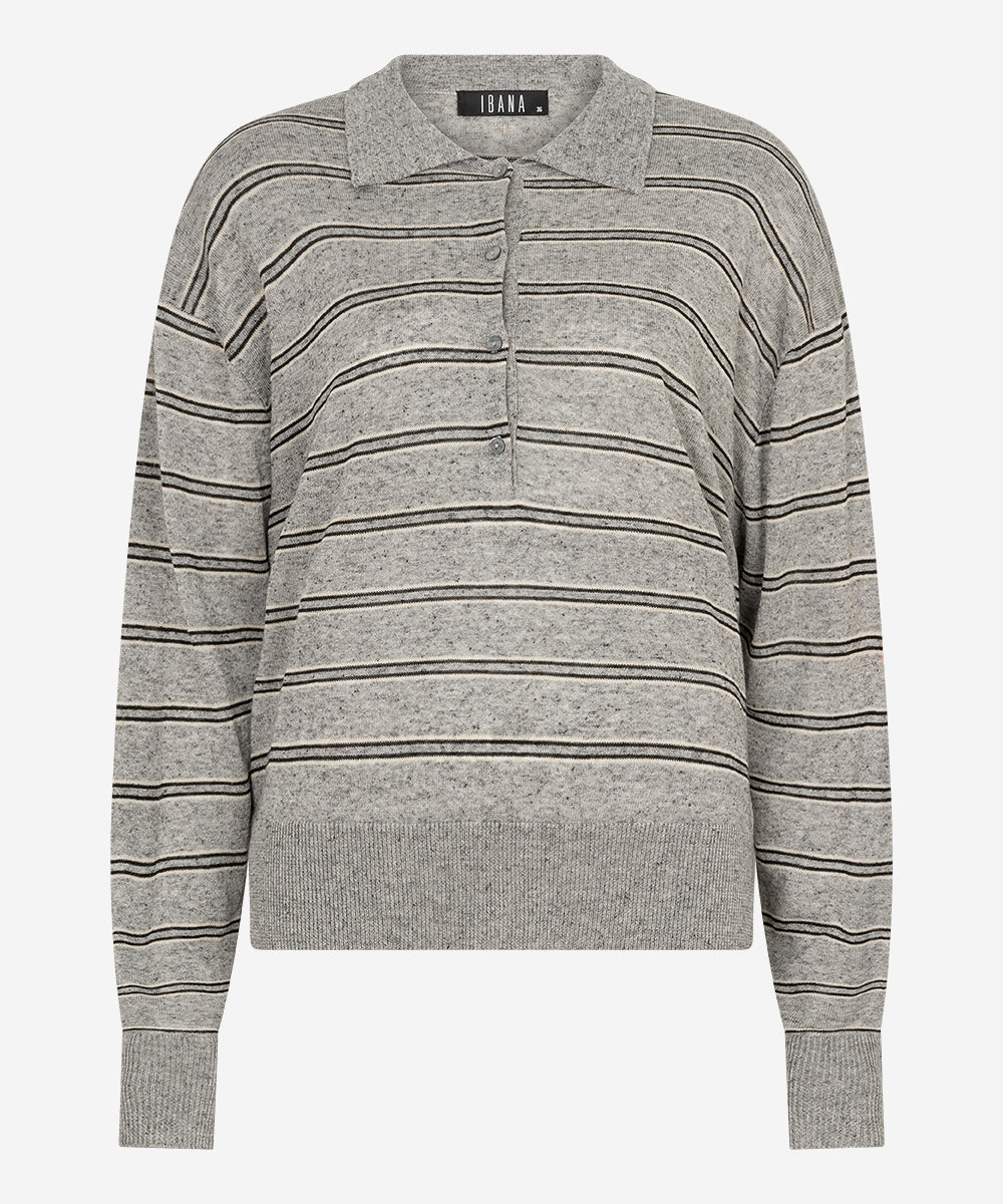 Kamila Stripe Top | Morning Mist