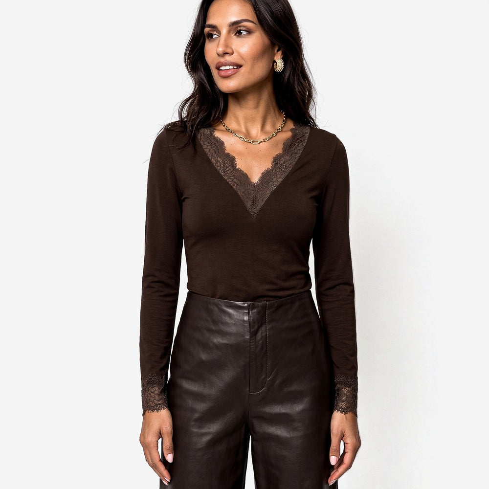 Kirsey Top | Dark Espresso
