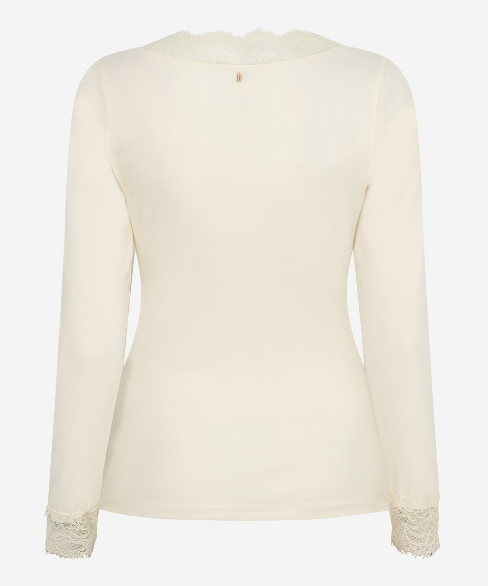 Kirsey Top | Milky White