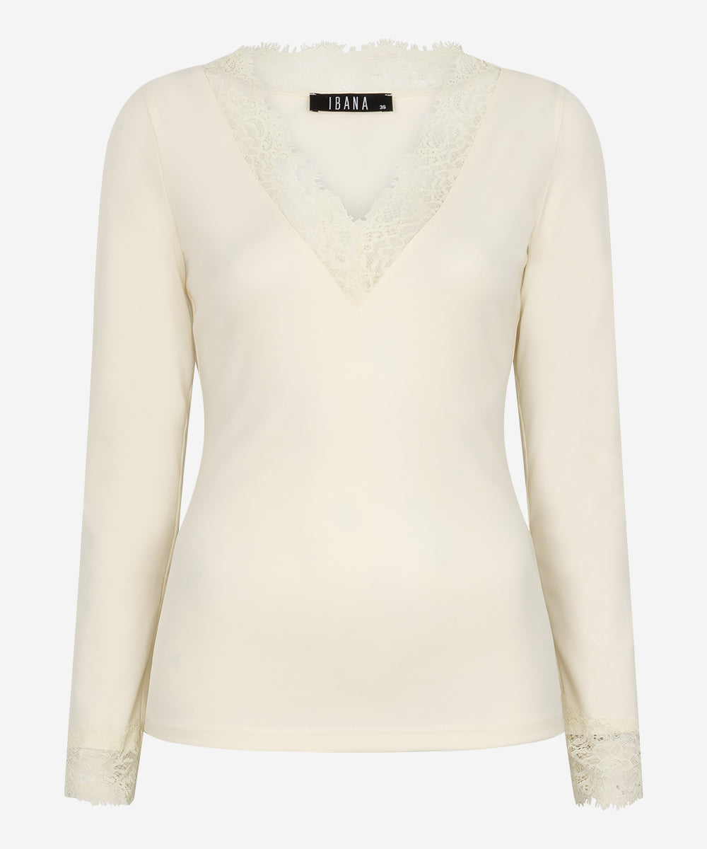 Kirsey Top | Milky White