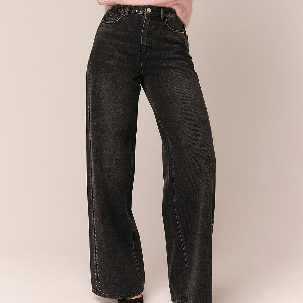 Pacey | Dark Grey Denim