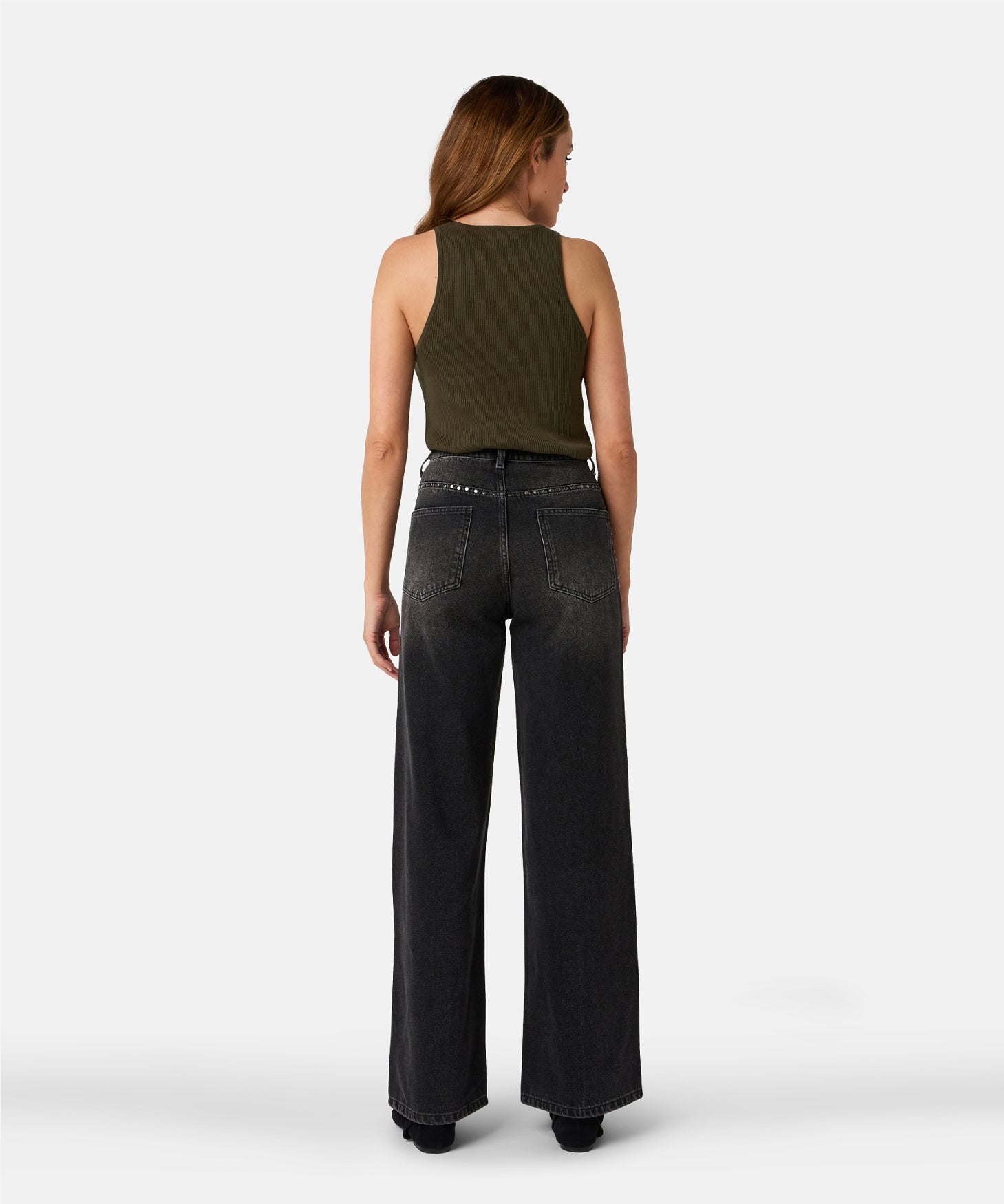 Pacey | Dark Grey Denim
