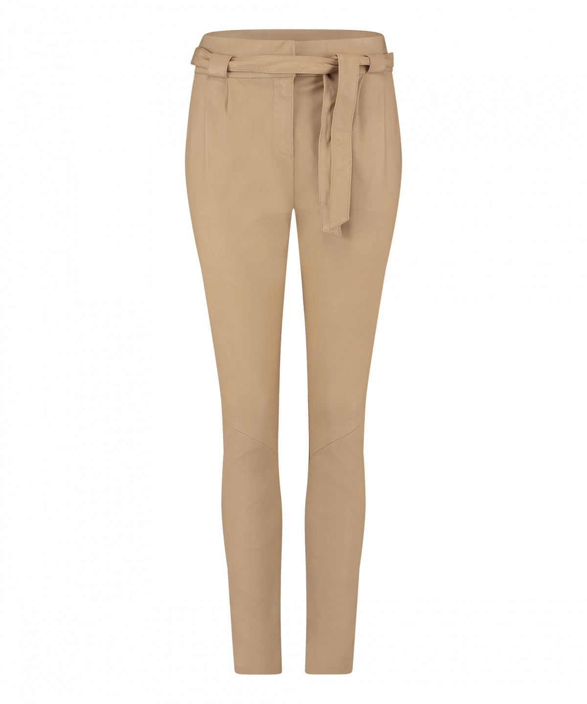 PAULA STRETCH LEATHER | Latte