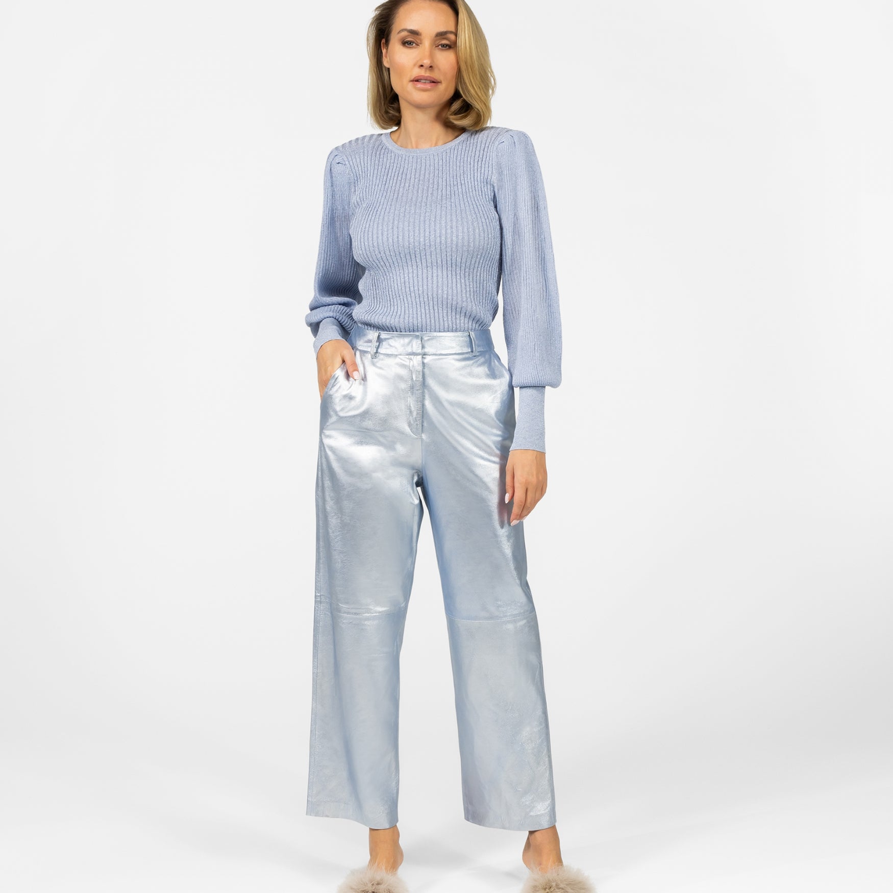Perfecta Metallic | Soft Blue