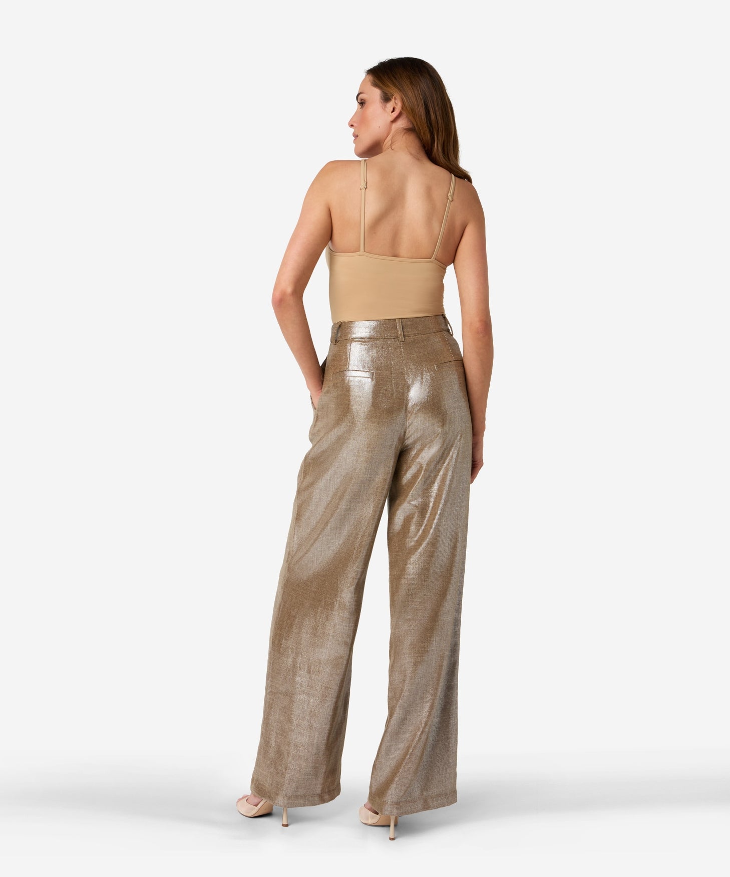 Pessey Shimmery - Party | Light Brown