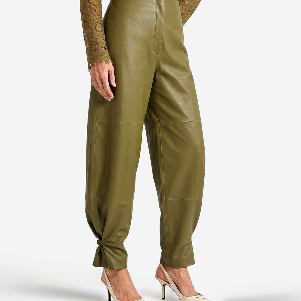 Polien Pants | Deep Pistache