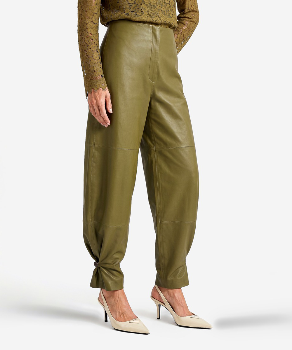 Polien Pants | Deep Pistache