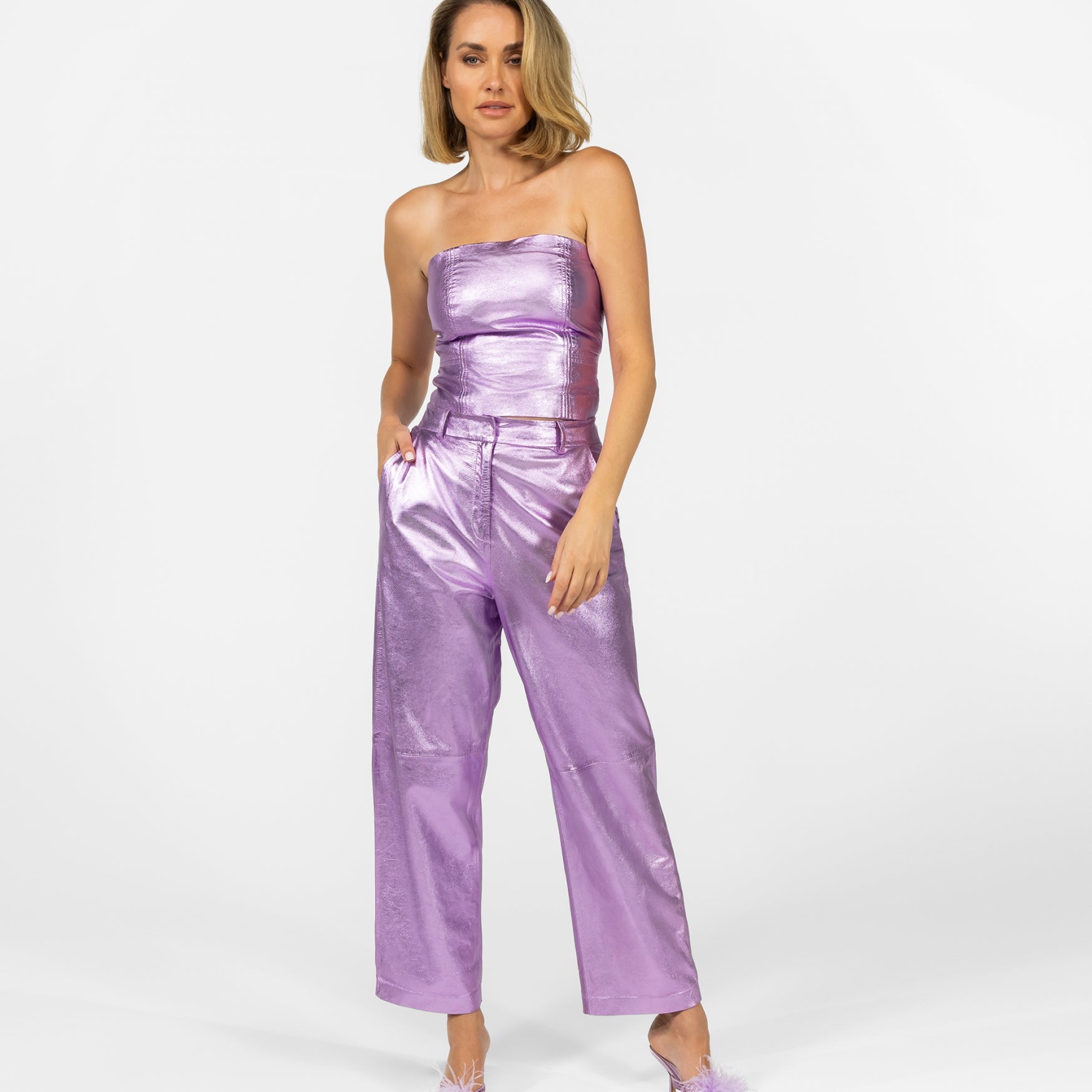Taar Metallic | Soft Lilac