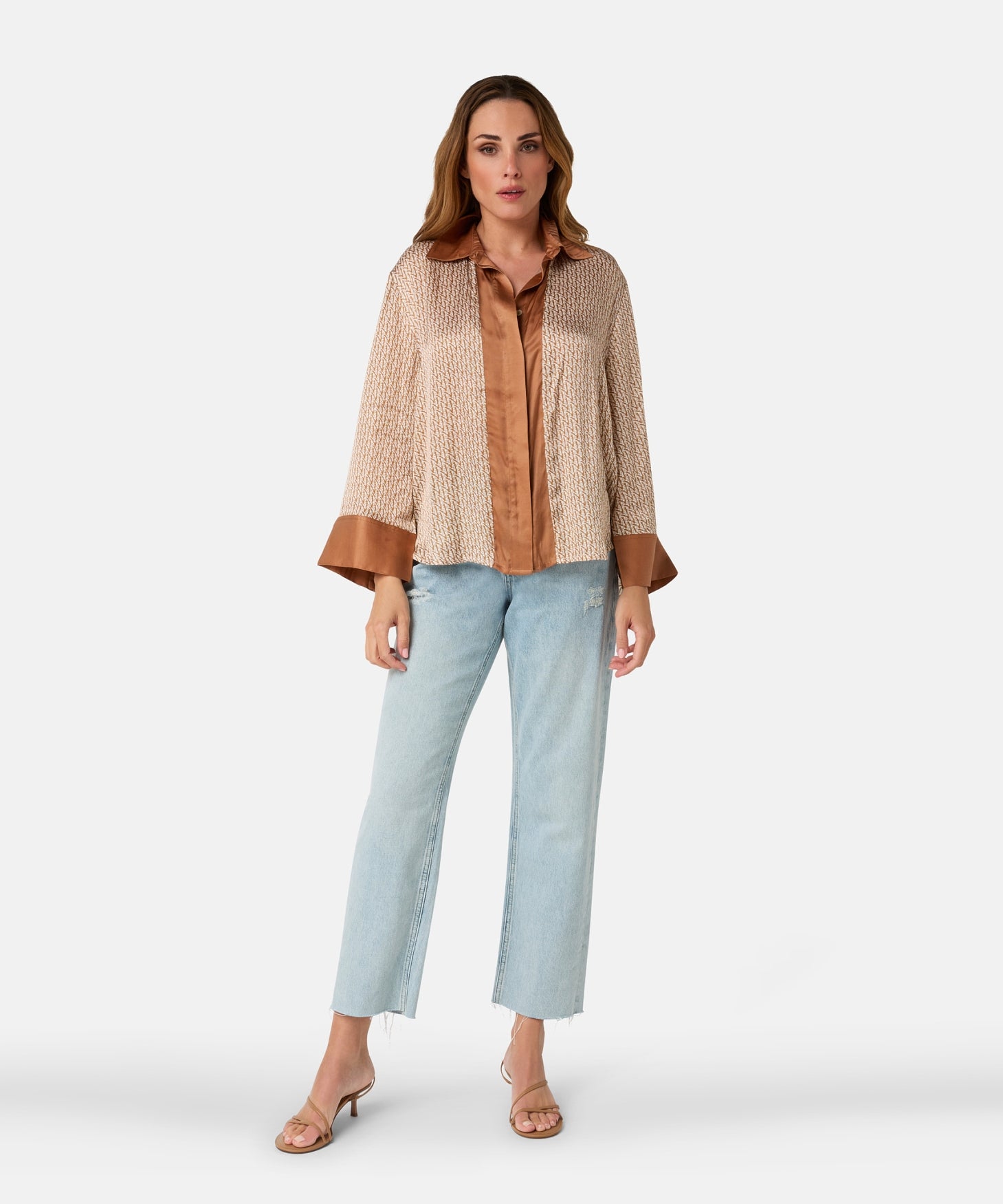 Tafine Oblique | Cashew Brown