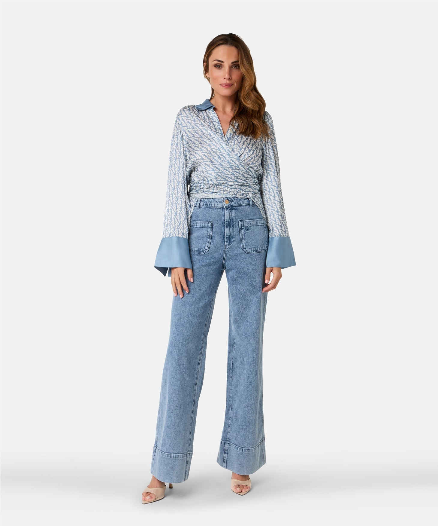 Tatum Oblique | Faded Blue