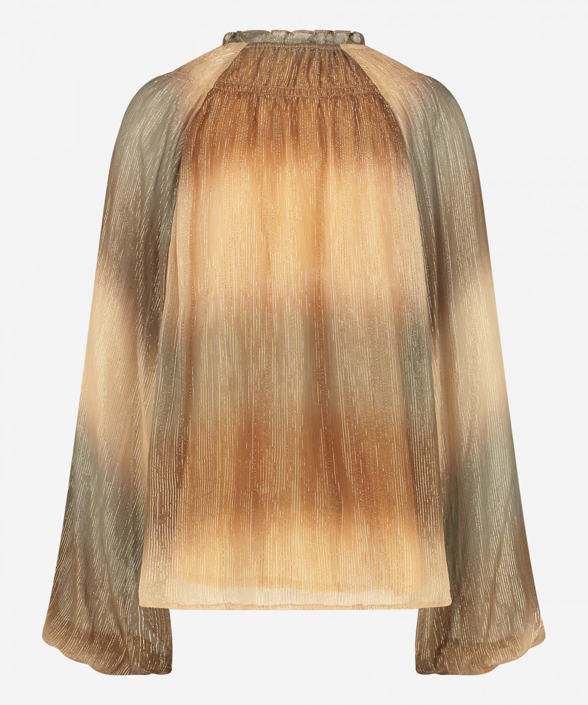 Tyva Lurex | Neutral Ombre Print