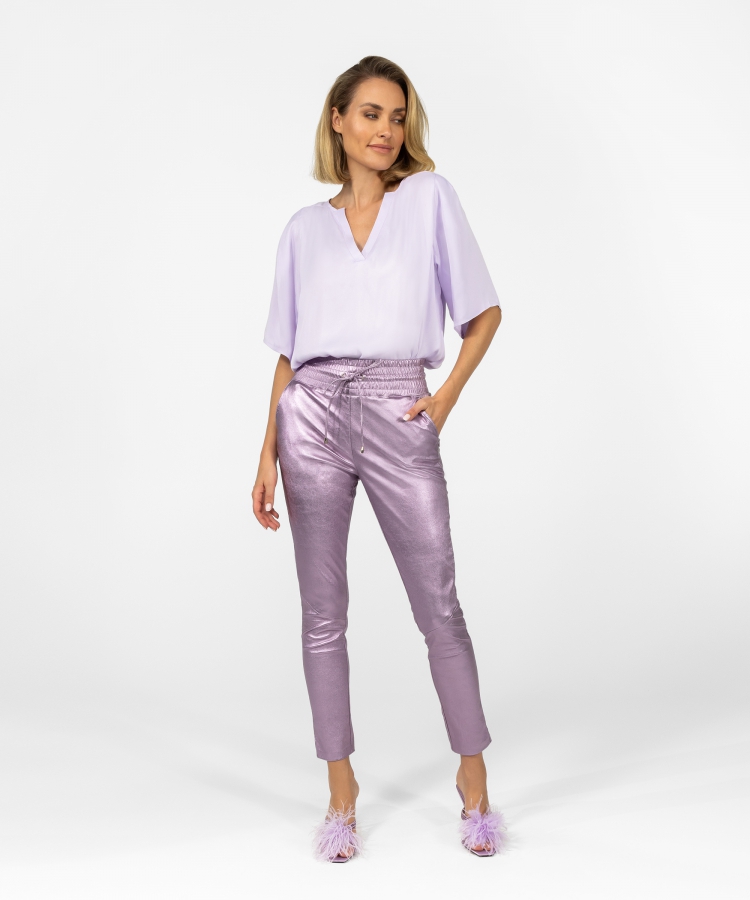 Poggy Metallic | Soft Lilac